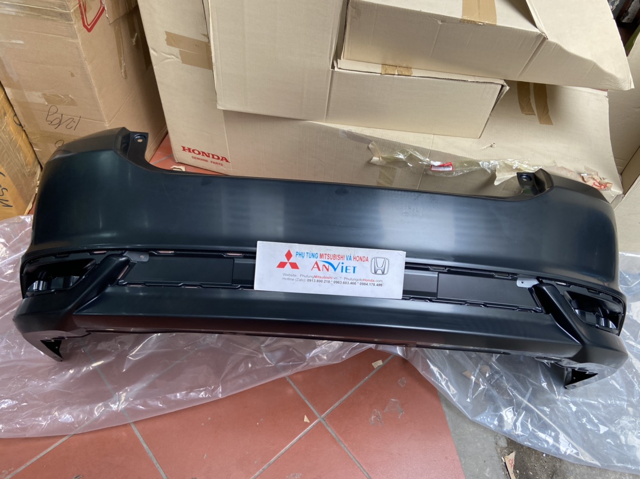 Ba đờ sốc sau xe Honda CITY 2021 